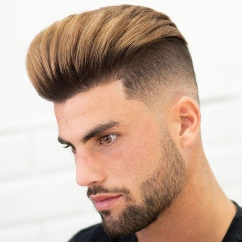 Pompadour Undercut Fade