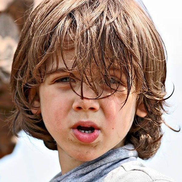 Shaggy Mop Top Hairstyle For Toddlers