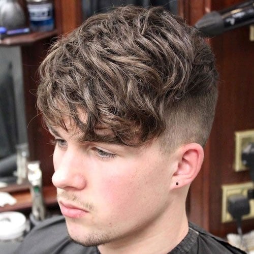 Shaggy Undercut Hairstyles Men