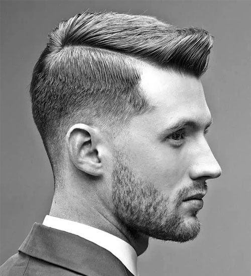 Short Comb Over Fade