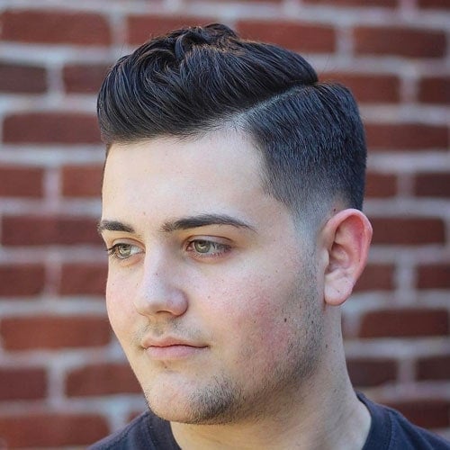 Short Comb Over Fade