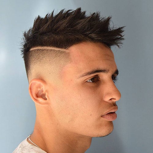 Short Hair Mohawk Fade