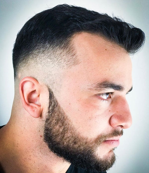 Short Haircuts For Guys with Receding Hairlines