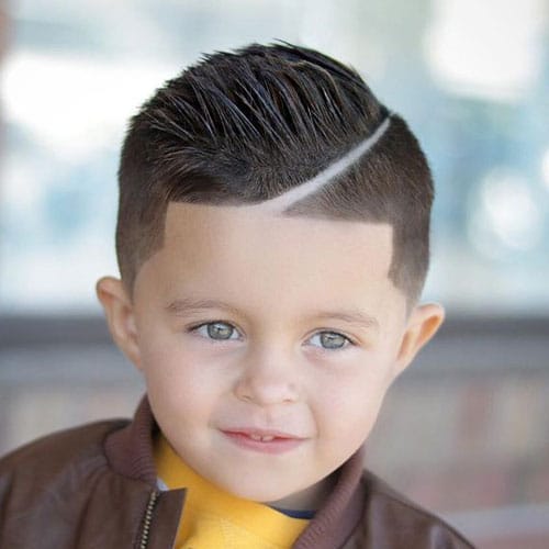 Short Hairstyles For Boys - Taper Fade + Shape Up + Hard Part + Spiky Hair