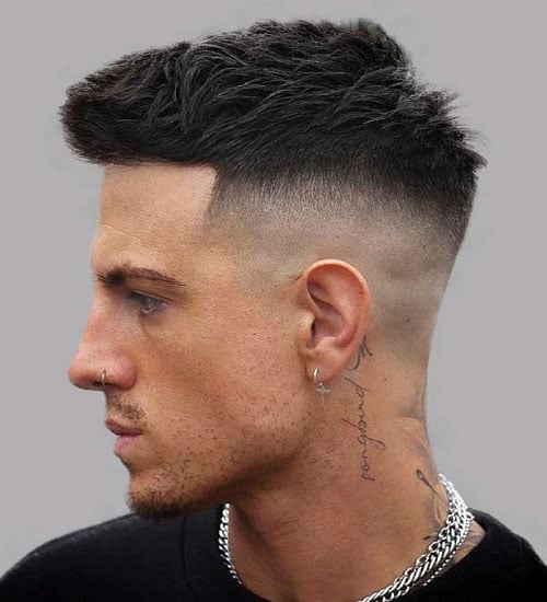 Short Sides with Long Hair on Top