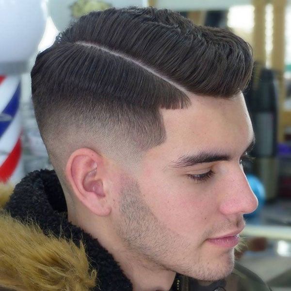 Side Part Fade Haircut