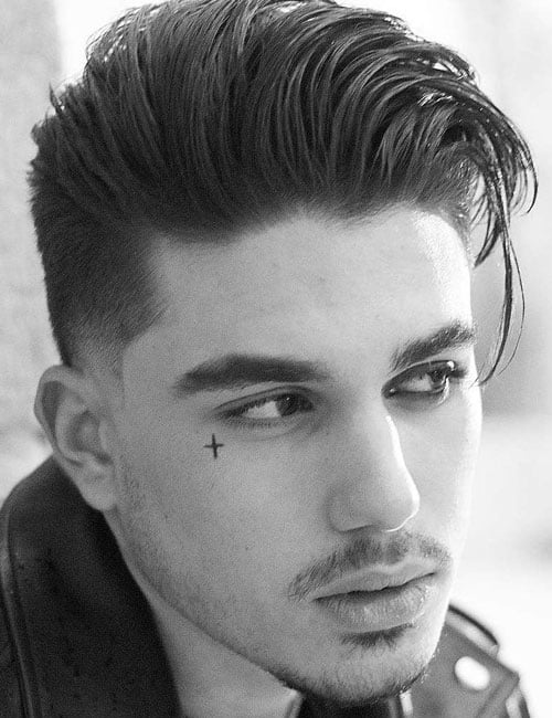 Side Swept Fade Hairstyles For Men