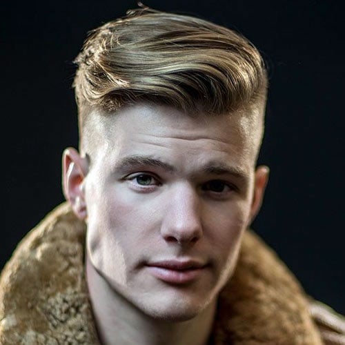 Side Swept Undercut Hairstyle For Men