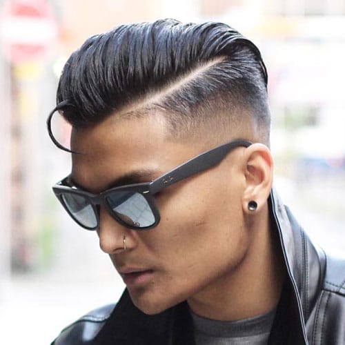 Side Swept Undercut Hairstyle