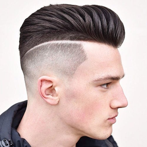 Skin Fade Pompadour