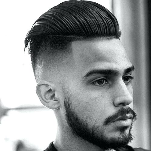 Slick Back Undercut Hairstyle For Men