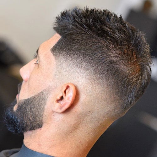 Spiky Hair Fade