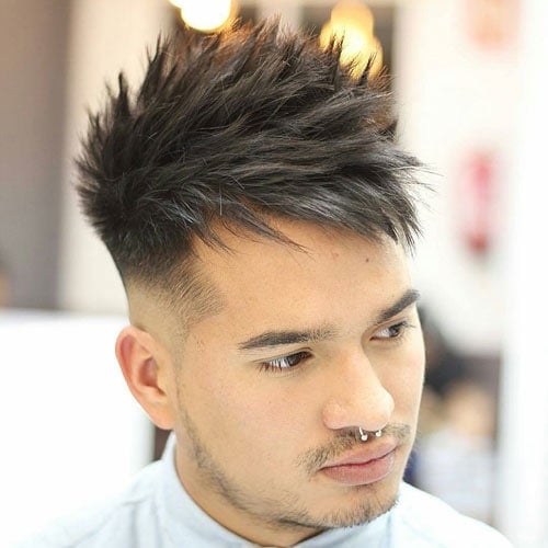 Spiky Hair with Fringe