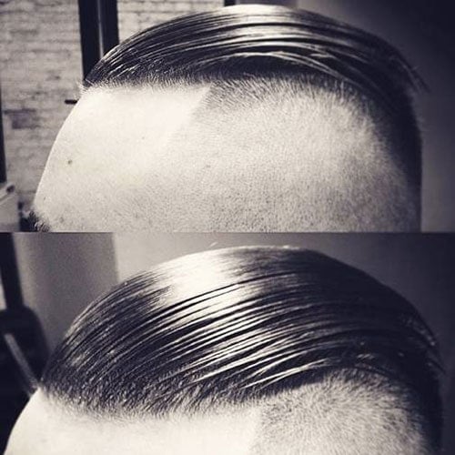 Styling A Slicked Back Hairstyle