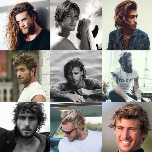 Surfer Hair For Men - Beach Hairstyles