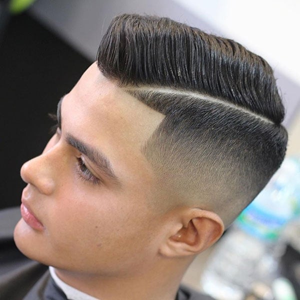 Taper Fade Comb Over