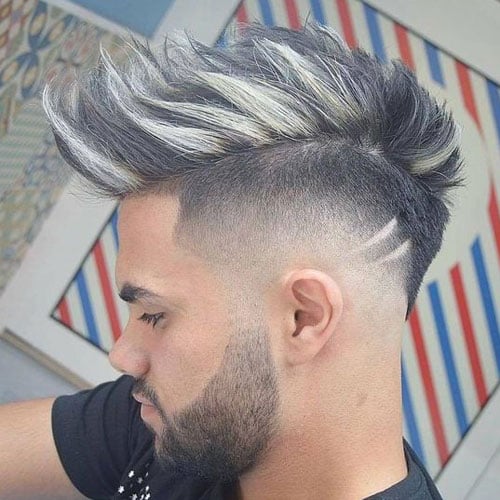 Taper Fade Mohawk Haircut