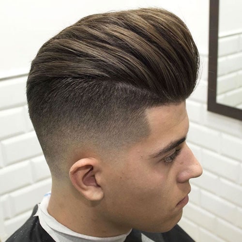 Textured Modern Pompadour