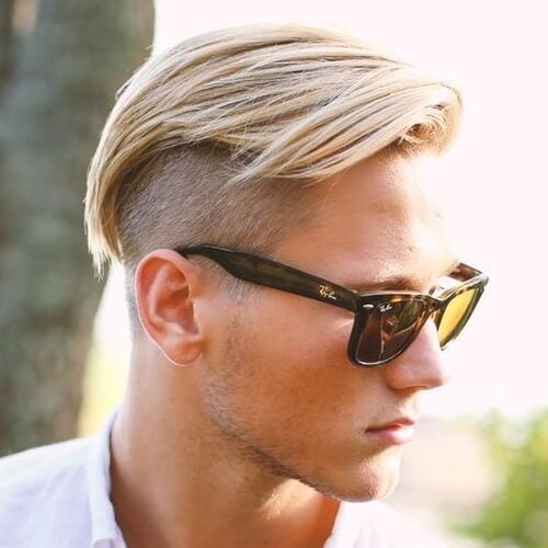 Textured Undercut Hairstyle For Men