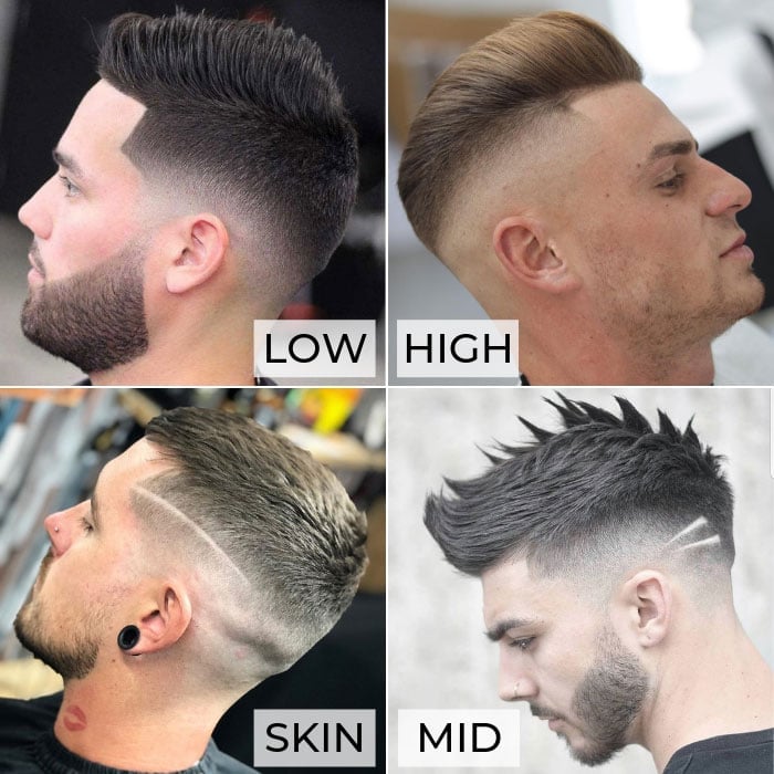 Types of Fades