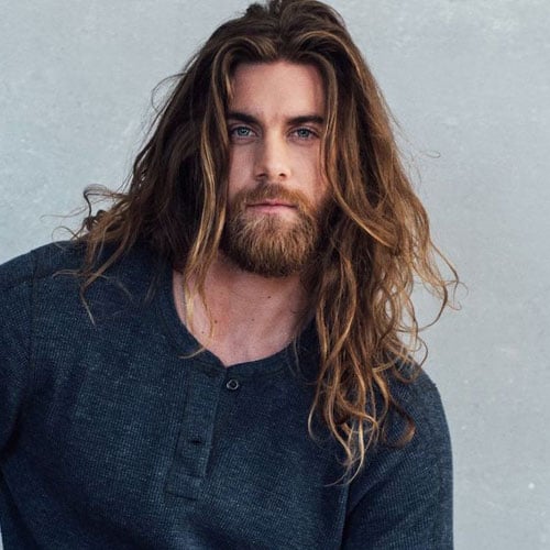 Viking Long Hair and Beard