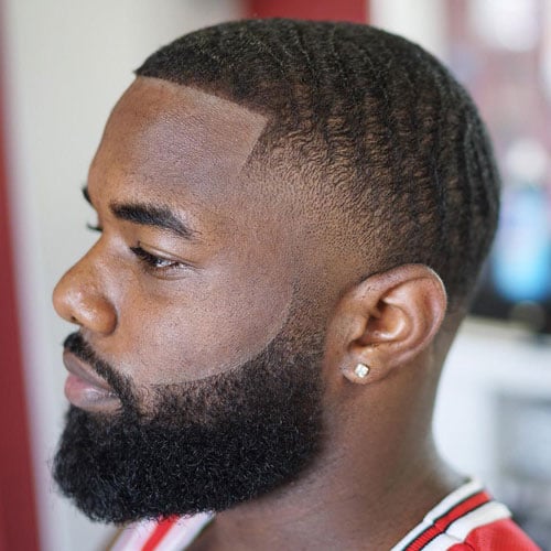 Waves with Fade Haircut