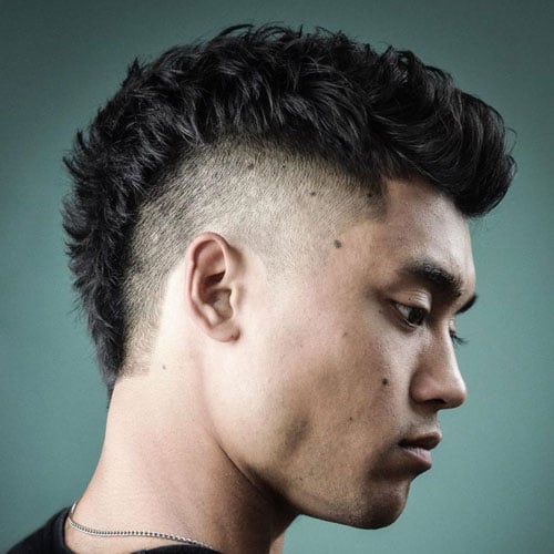 Wide Mohawk Fade