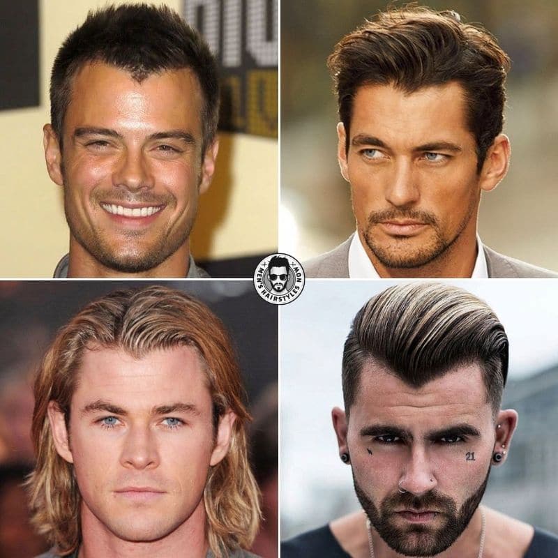 Widow's Peak Hairstyles For Men